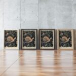 William Morris Snail Art Print