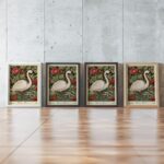 William Morris Swan Art Print