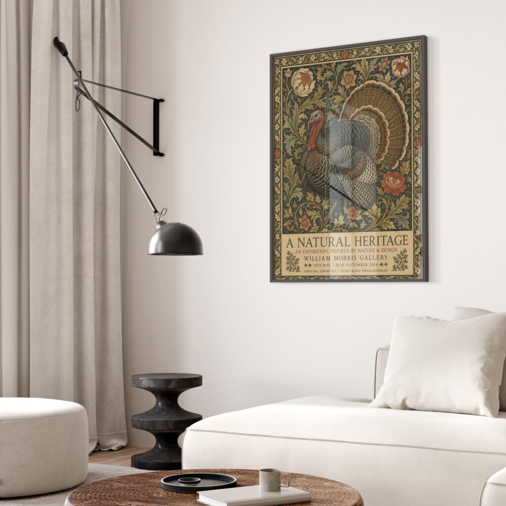 William Morris Turkey Print