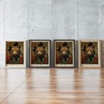 William Morris Wolf Art Print