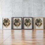 Wolf Forest Animal Wall Art