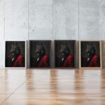 Wolf Victorian Renaissance Wall Art