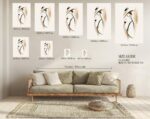 Woman Wine Glass Print