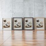 Zebra Jungle Poster