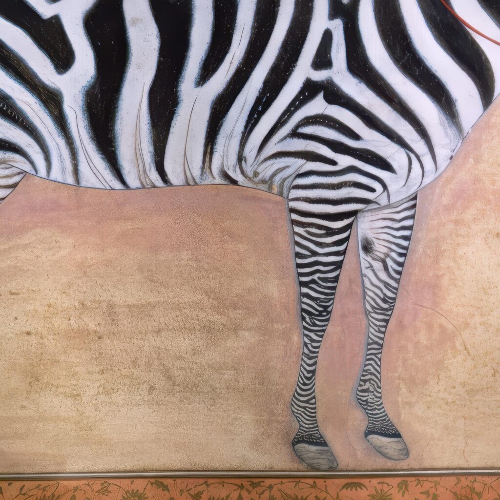 Zebra Safari Art Print