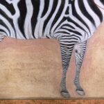 Zebra Safari Art Print
