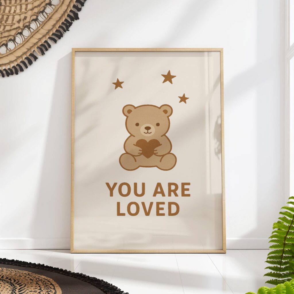 Bear Nursery Art Prints