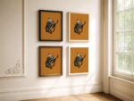 Bucking Bronco Print