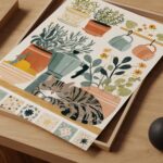 Cat Kitchen Print