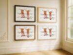 Coastal Cowgirl Boots Print