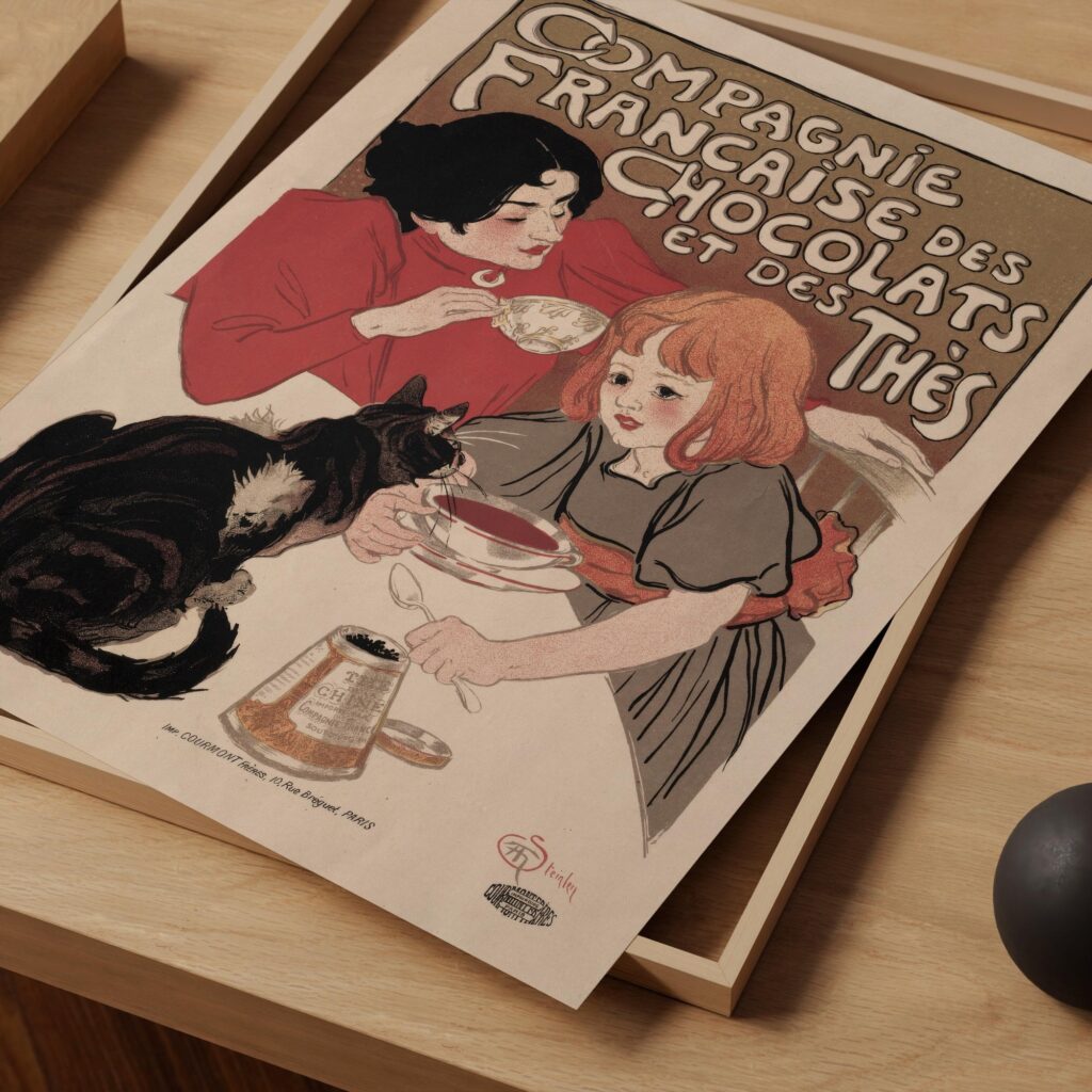 Compagnie Francaise Chocolat Poster