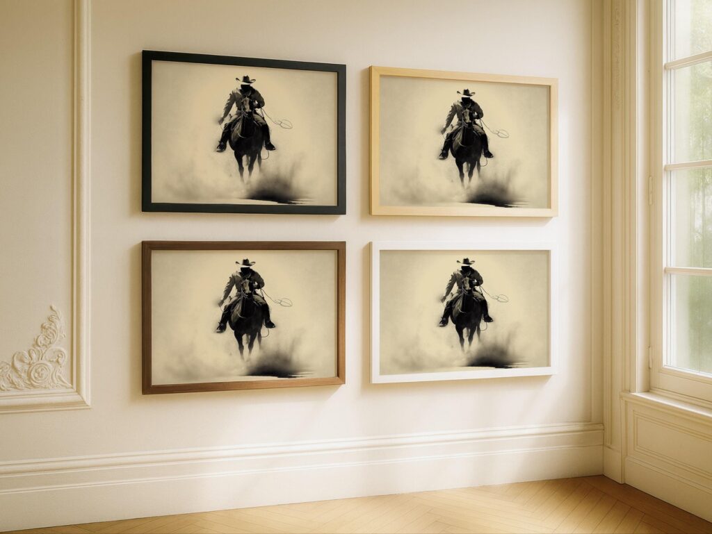 Cowboy Rodeo Wall Art