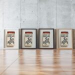 Cowgirl Matchbox Art Print Set of 3