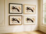 Cowgirl on the Sofa Print