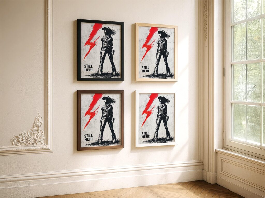 Cowgirl Still Here Wall Art
