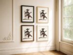 Cowgirl With Guitar Art Print