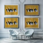 Crane Birds Wall Art