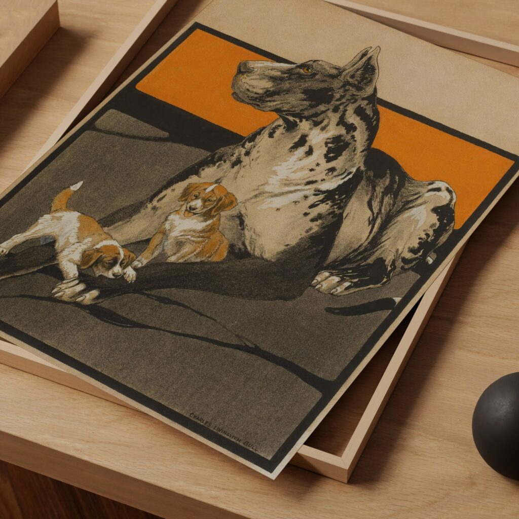 Dane Puppy Print