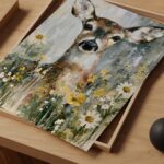 Deer Fawn Print