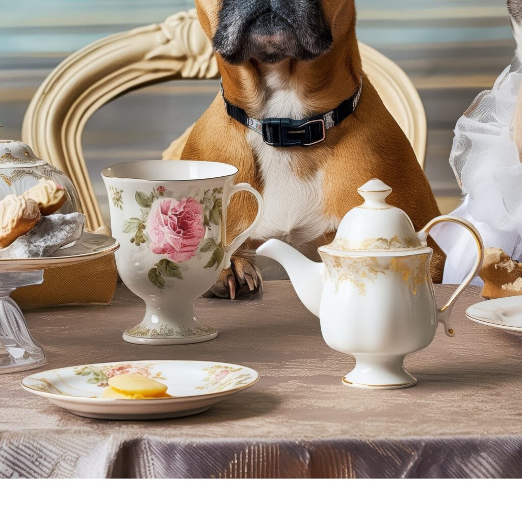 Dog Tea Party Print