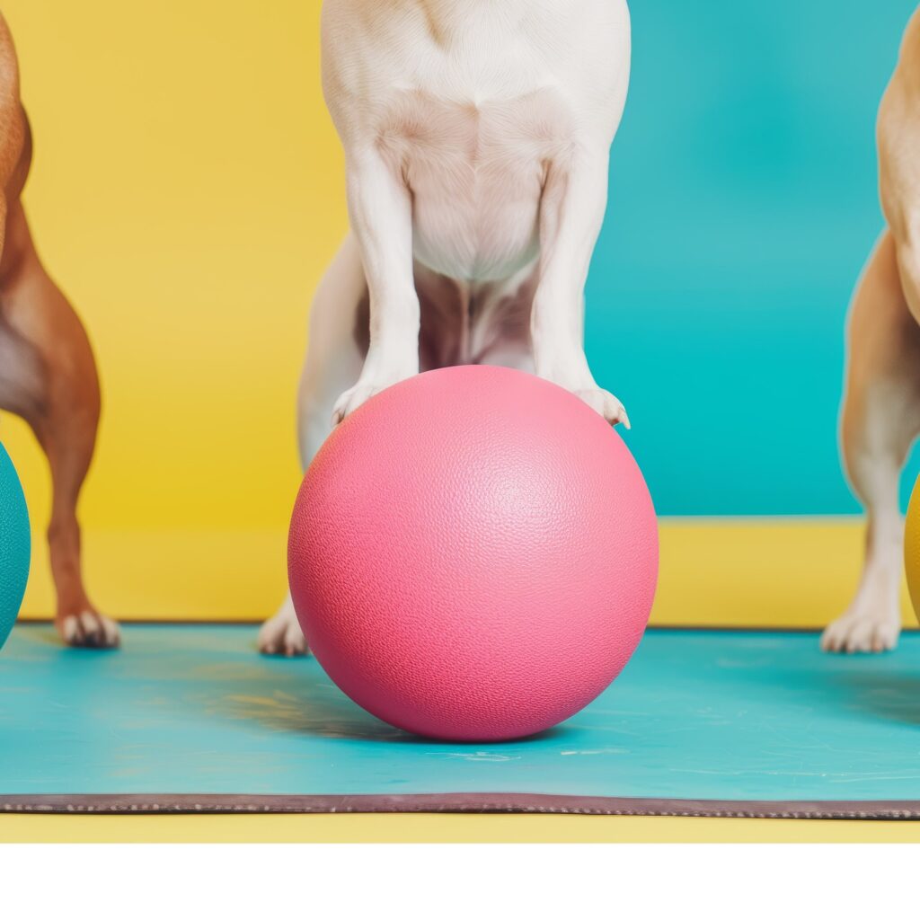 Fitness Dog Art Print