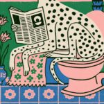 Funny Bathroom Print