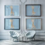 Giraffe Nursery Print