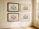 Grumpy Cowboy Cat Sheriff Print