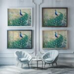 Gustav Klimt Peacock Print