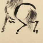 Japanese Ink Horse Print