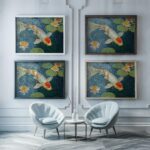 Koi Fish Wall Art