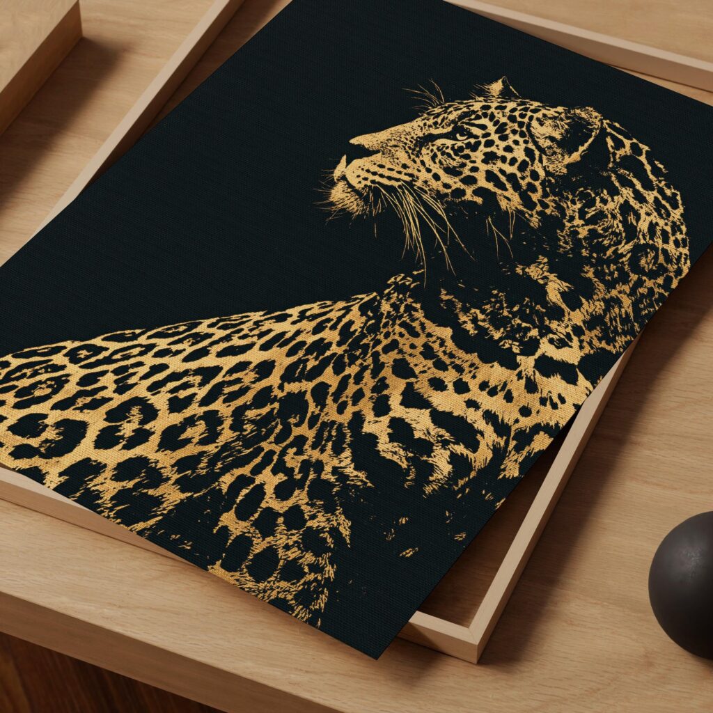 Minimalist Leopard Print