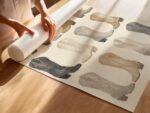 Neutral Cowgirl Cowboy Boots Print
