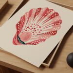 Pink Seashell Print