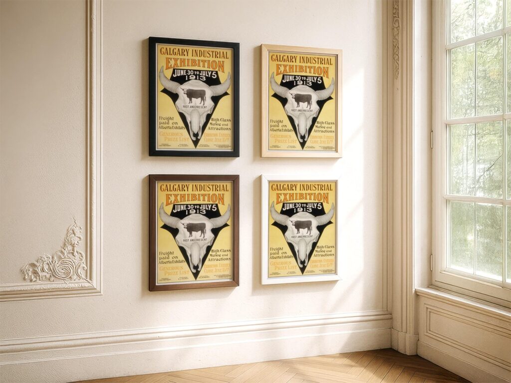 Rodeo Vintage Exhibition Poster