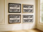 Rootin' Tootin' Western Art Print