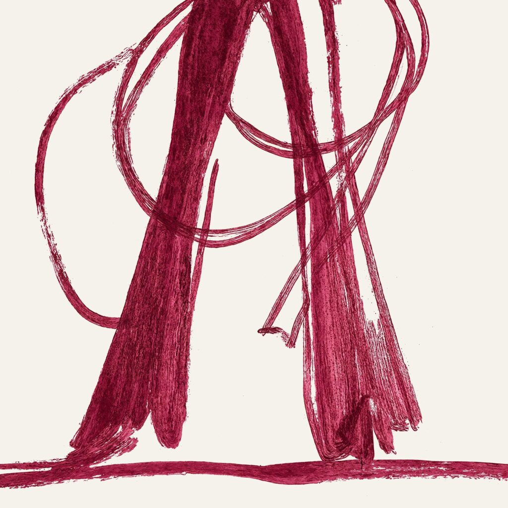 Set Of 3 Burgundy Cowgirl Art Prints