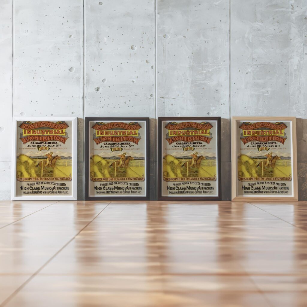 Vintage Calgary Exhibition Poster Set