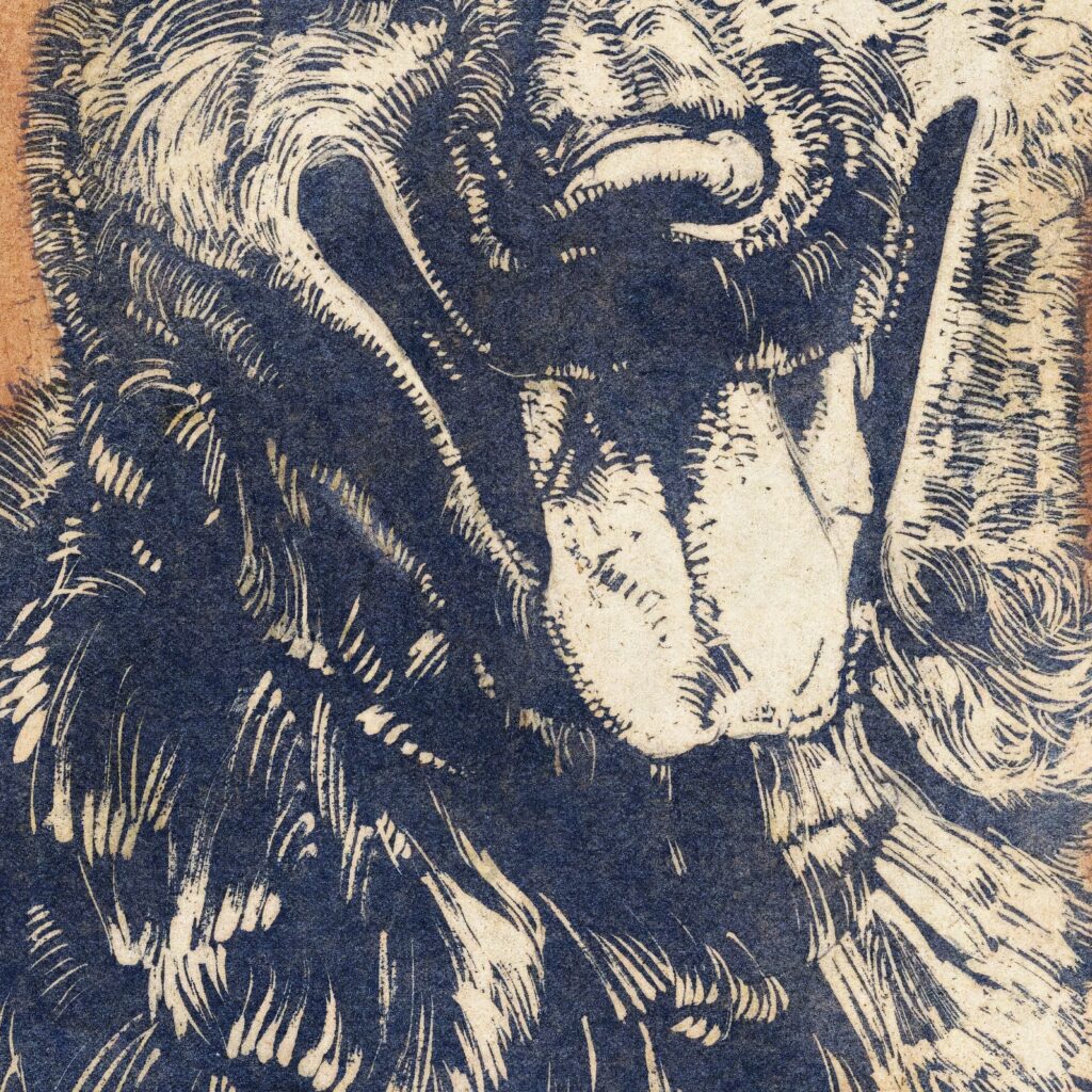 Vintage German Shepherd Print