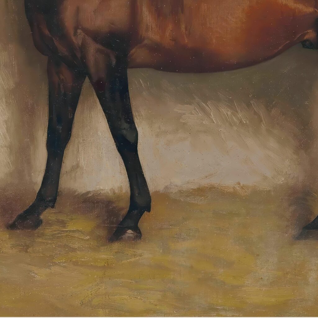 Vintage Horse Wall Art Print