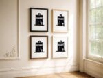 Western Saloon Print