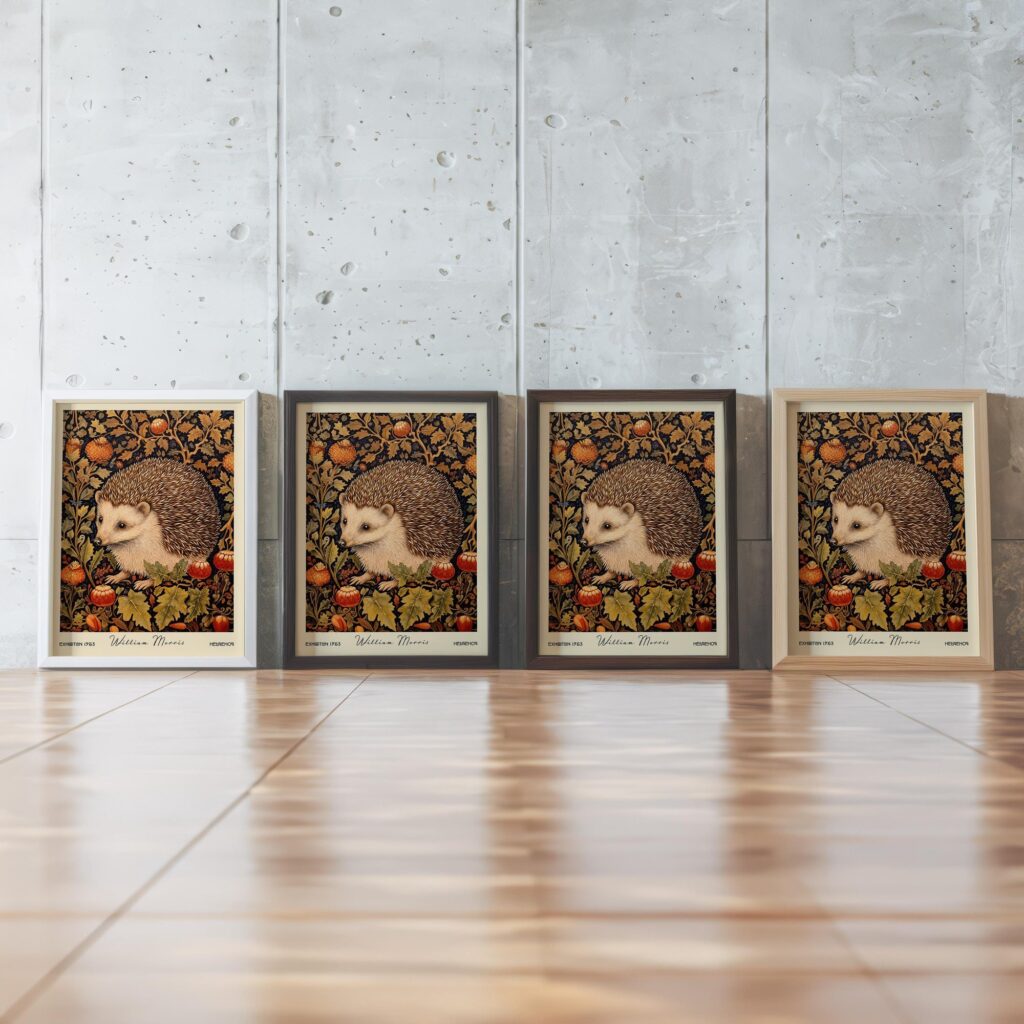 William Morris Animal Print Set