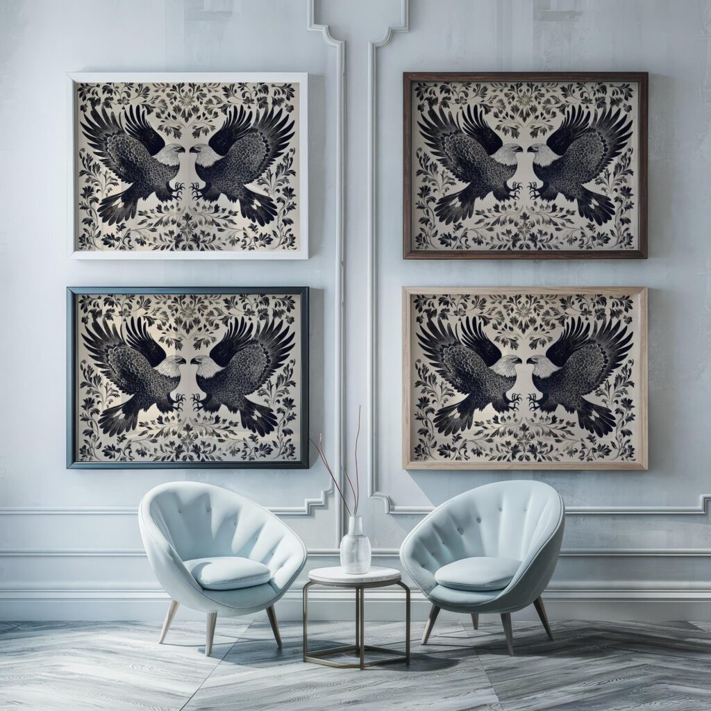 William Morris Eagle Print