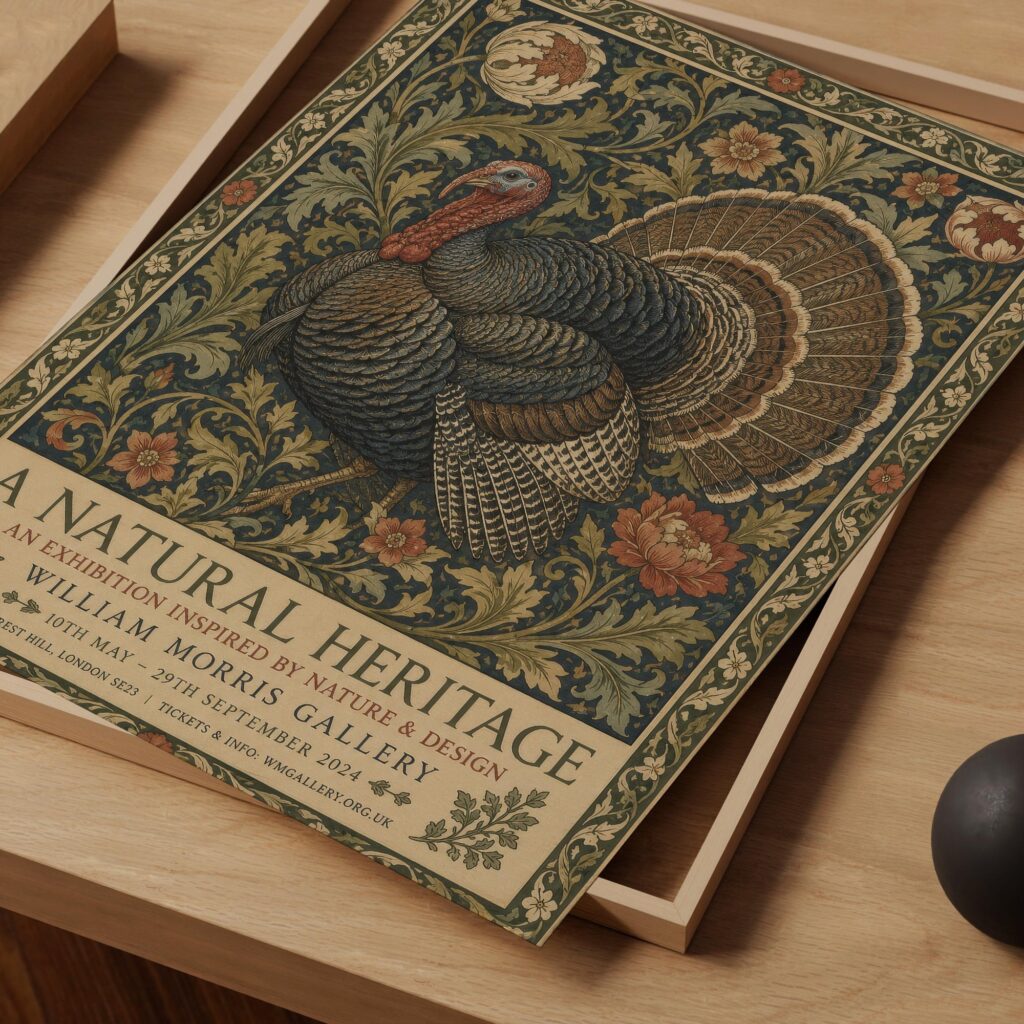 William Morris Turkey Print