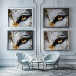 Wolf Eye Painting Print