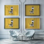 Zebra Nursery Print