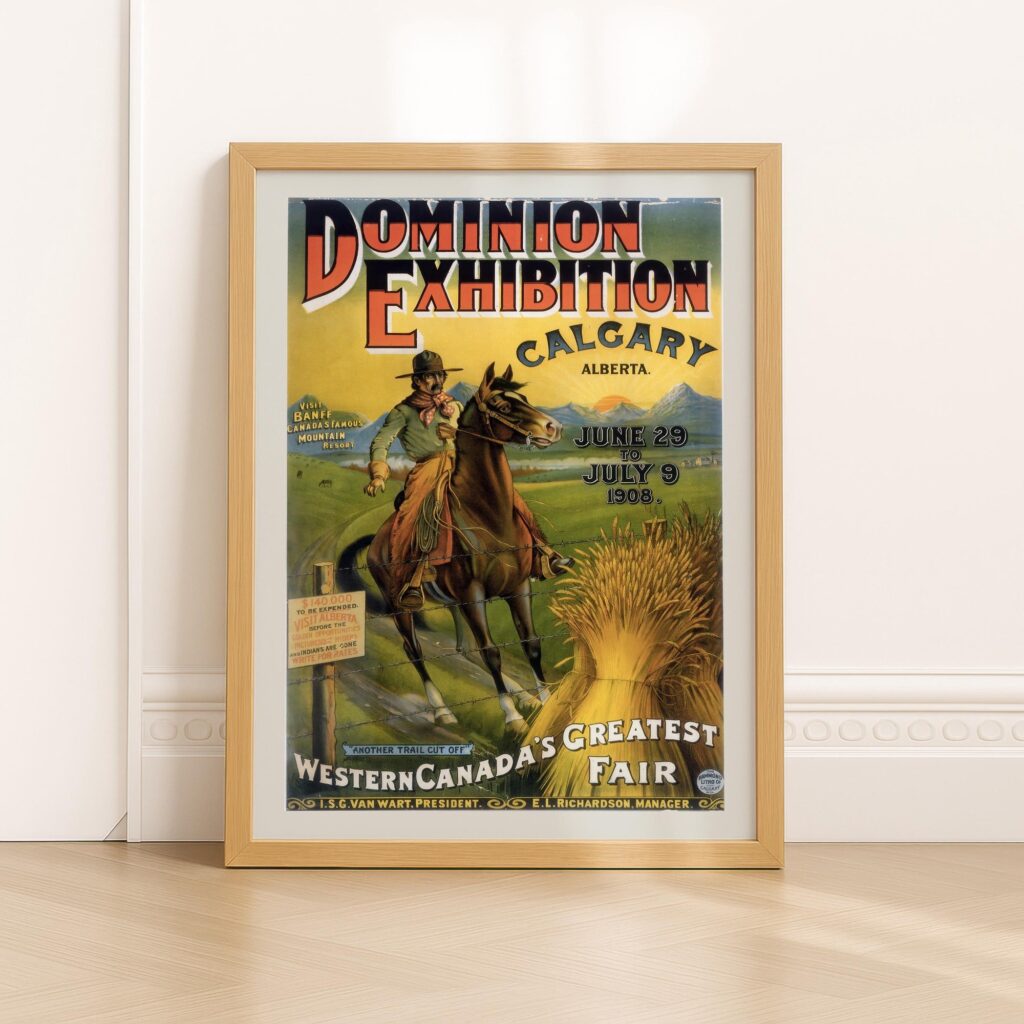 1908 Dominion Exhibition Poster
