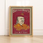 Buffalo Bill Wild West Poster Print