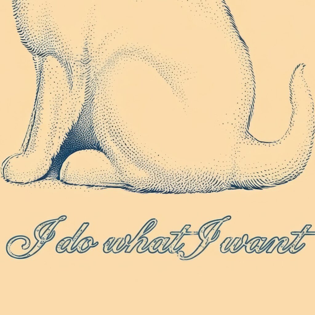 Cat What Want Wall Art
