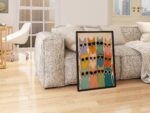 Colorful Cats in Sunglasses Print